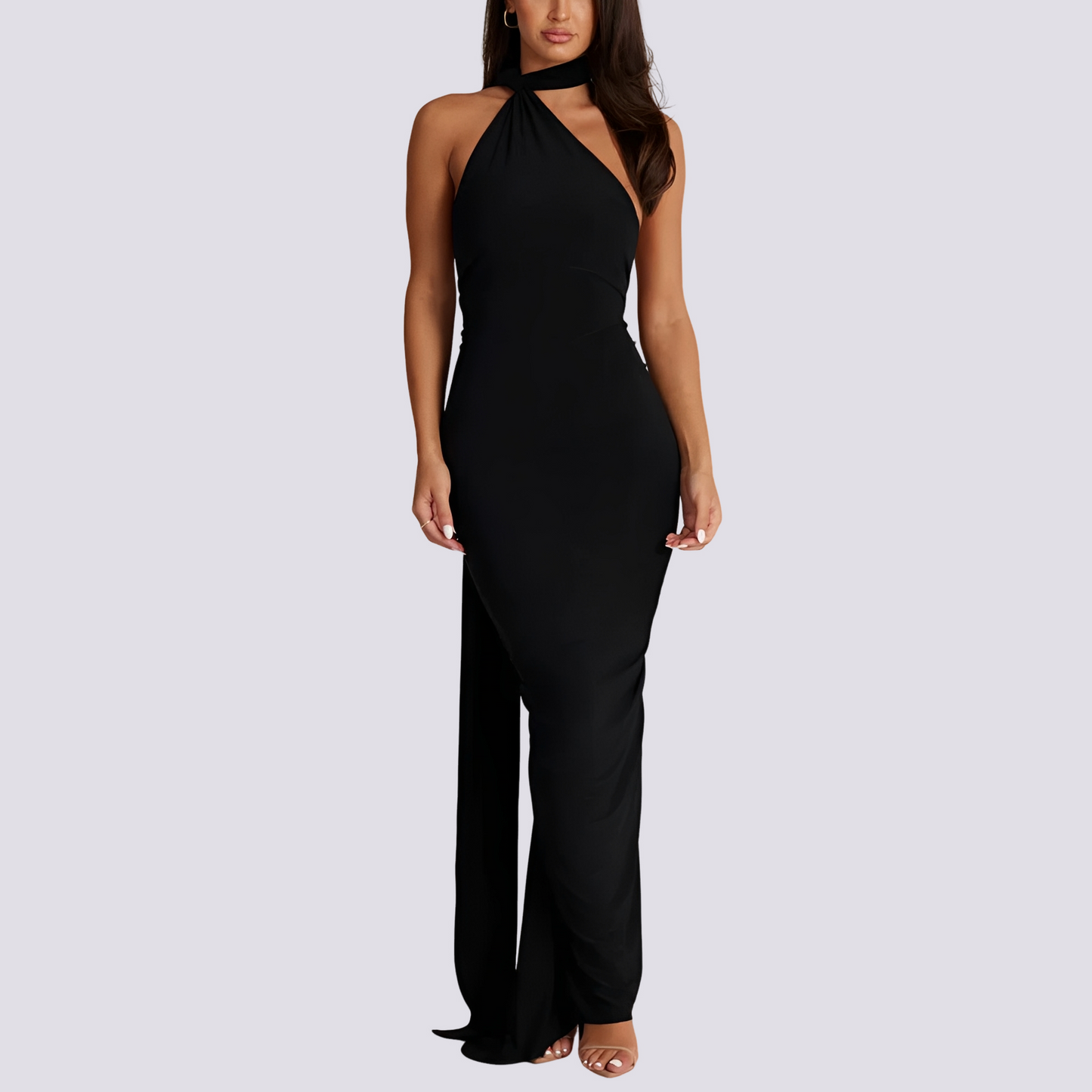 Martha - Elegant Backless Pleated Dress for Women