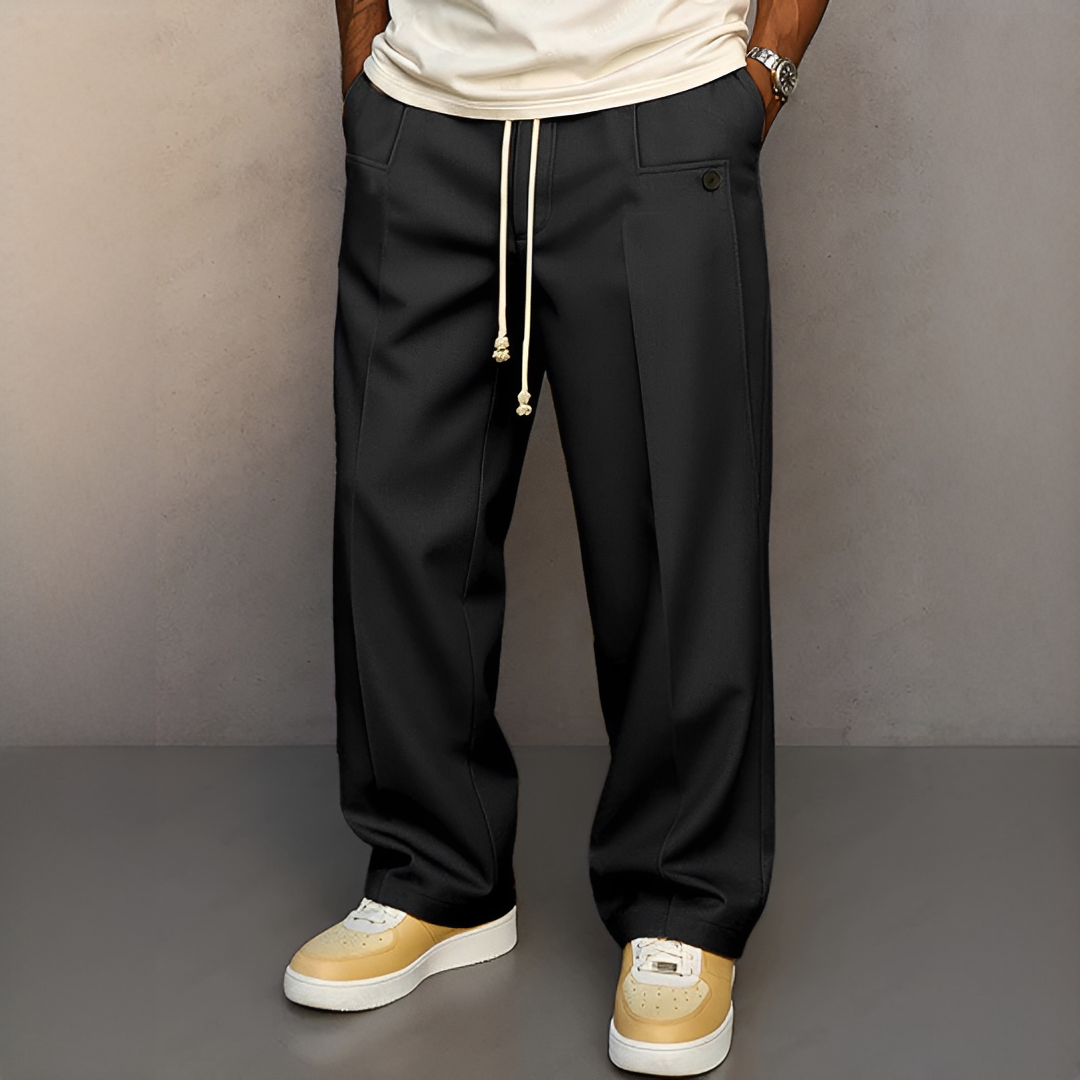 Clent - Men's stylish drawstring pants