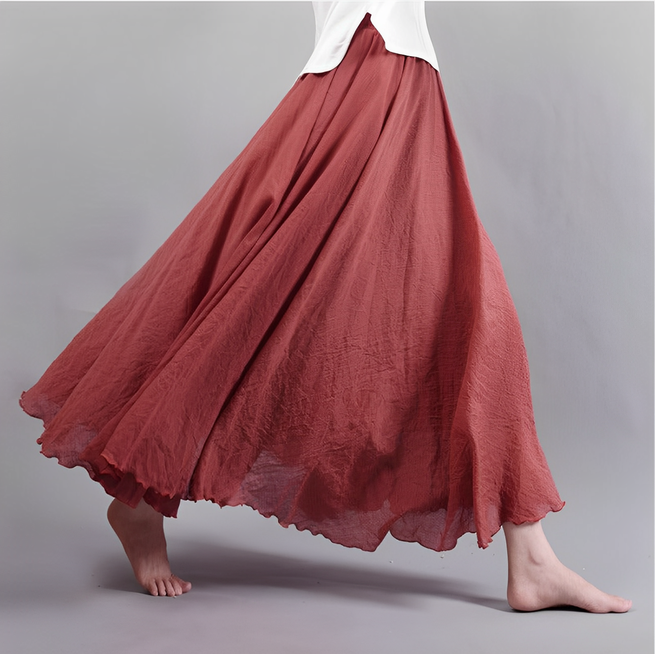 Monica - Cozy and Versatile Maxi Skirt