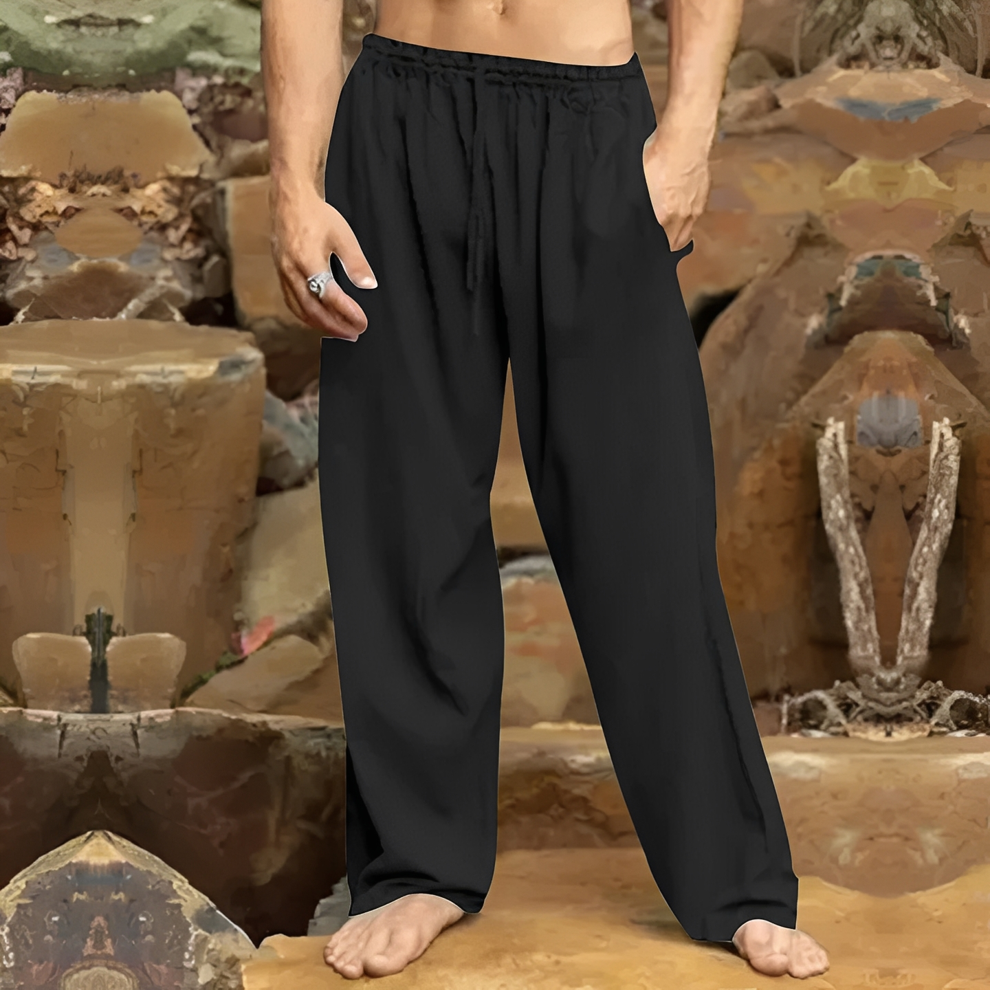 Norlan - Men's loose and breathable pants