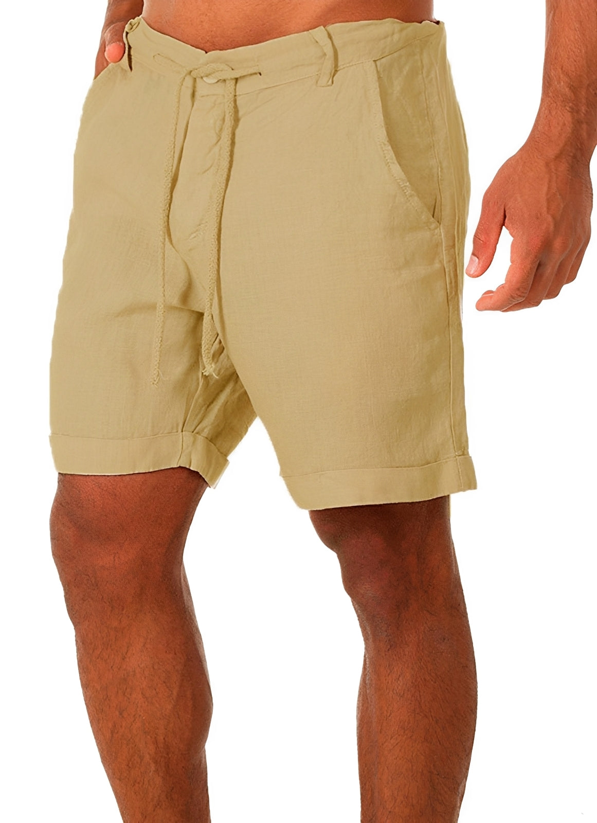 Billy - Casual lace-up shorts for men