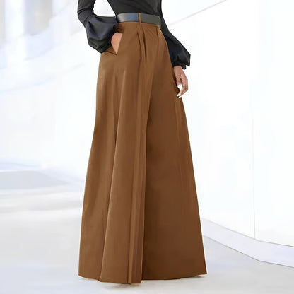 Ashley - Stylish, wide-leg flared pants for women