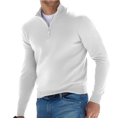 Eliott - Men's Cashmere Sweater with Zipper