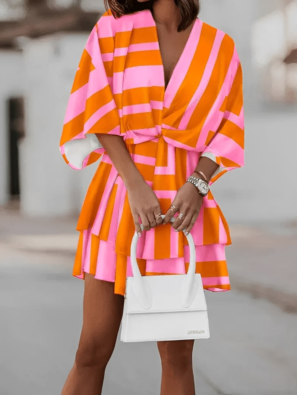 Chantelle - Trendy, loose-fitting mini dress for women