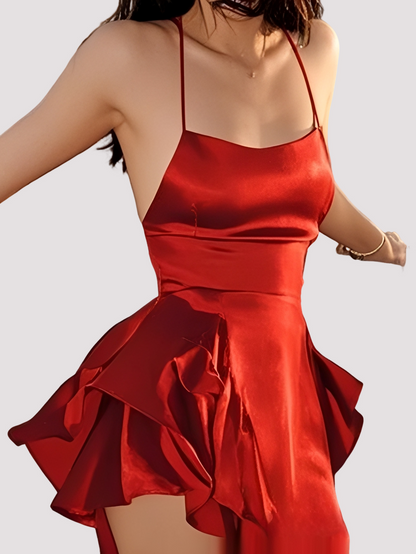 Kimberly - Elegant cocktail mini dress for women