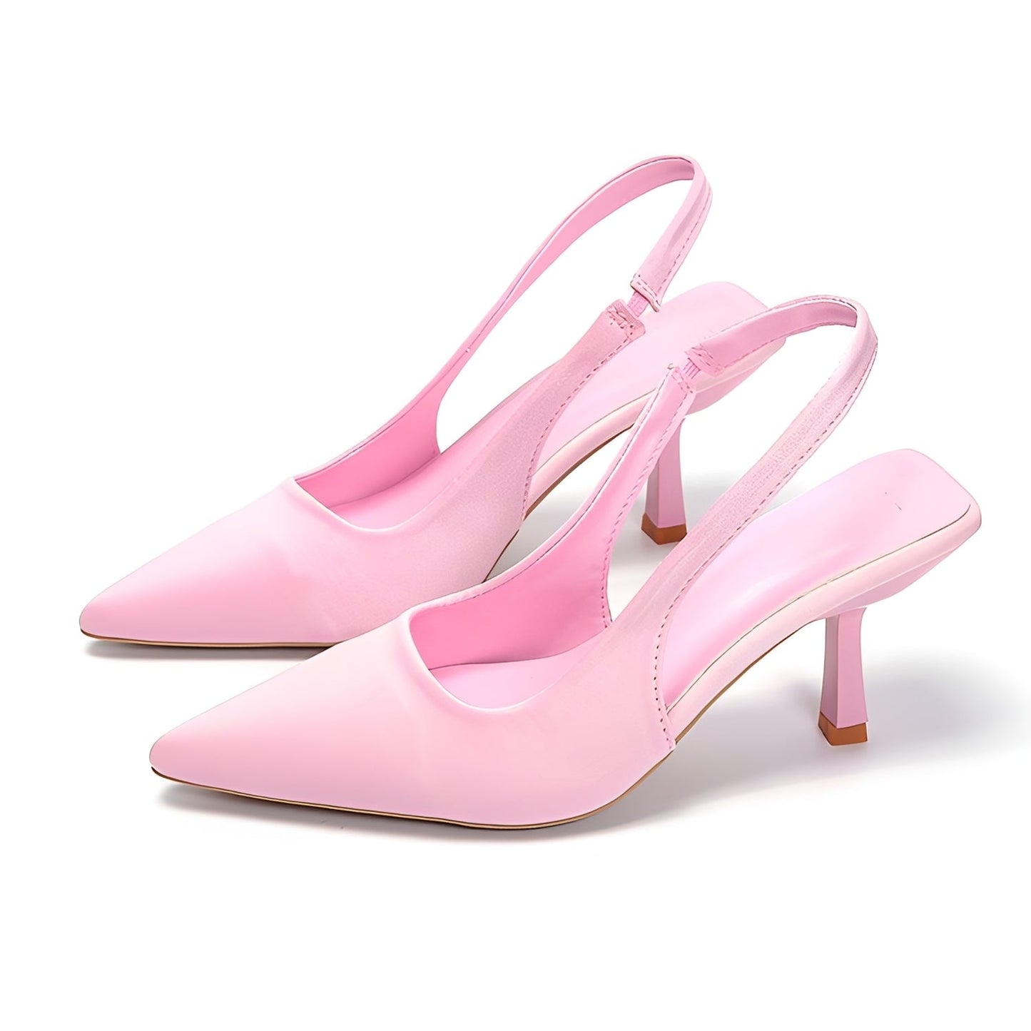 Nannie - Elegant slingback high heels for women