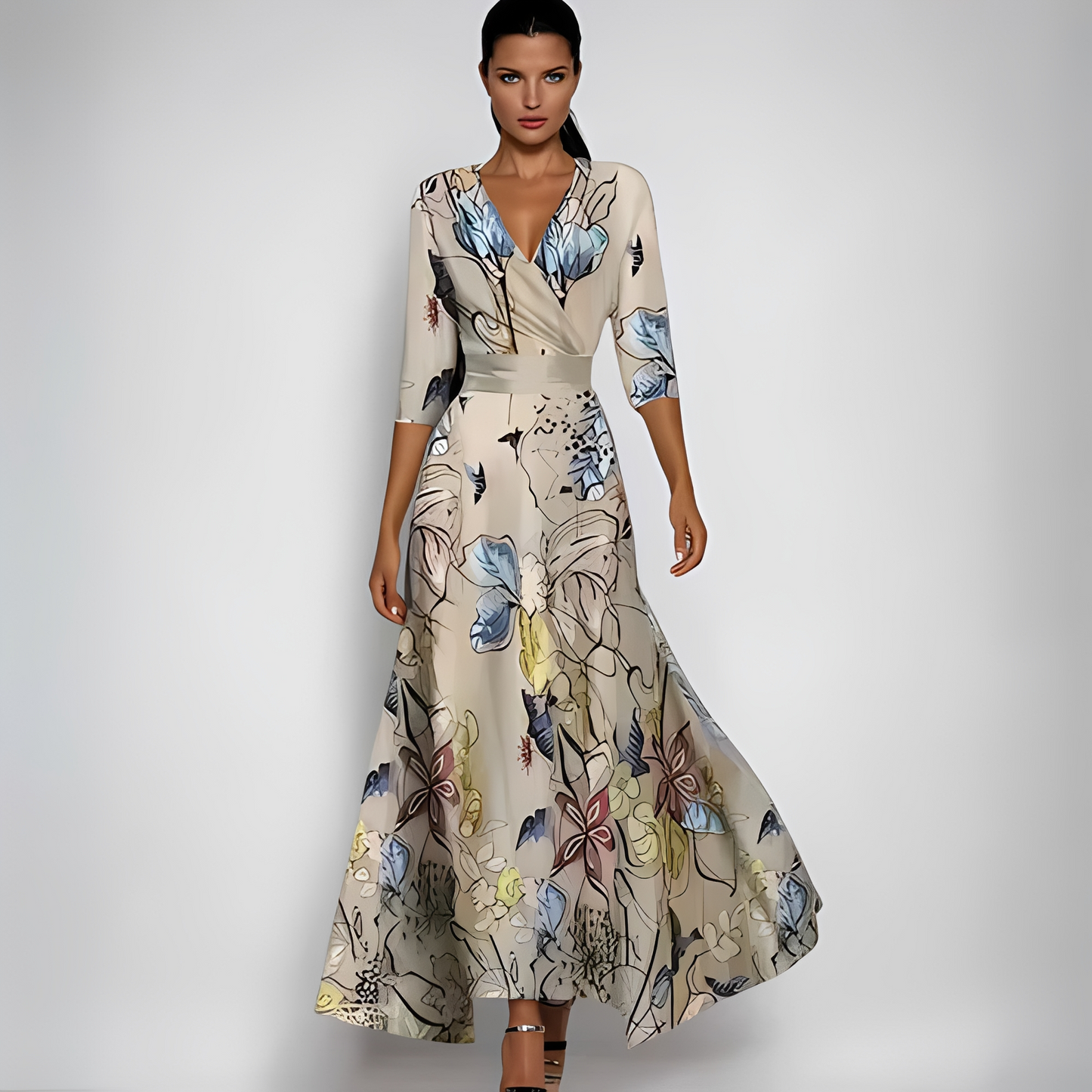 Merlin - Stylish floral dress for women