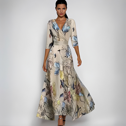 Merlin - Stylish floral dress for women