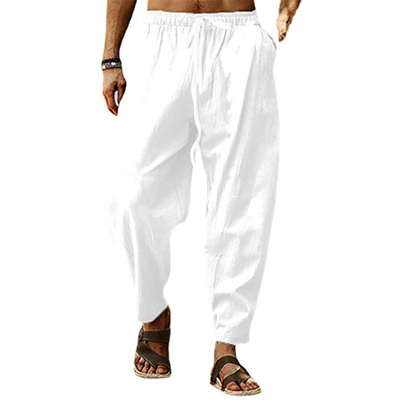 Titus - Men's Cotton and Linen Beach Pants