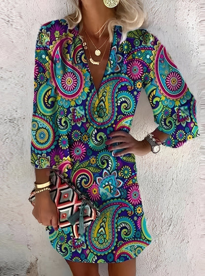 Shania - Chic Boho Minidress for Women