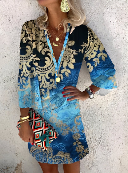 Shania - Chic Boho Minidress for Women