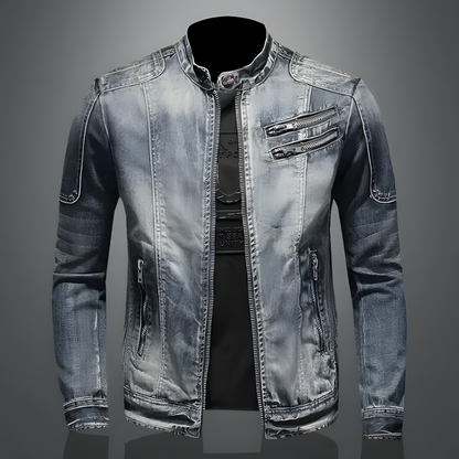 Octavian - Men's retro denim jacket