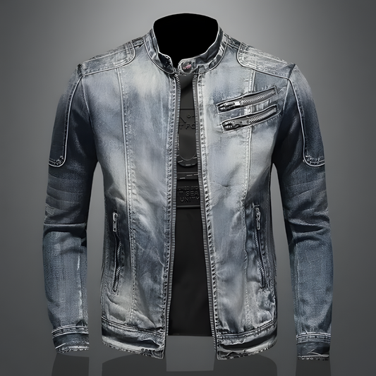 Octavian - Men's retro denim jacket