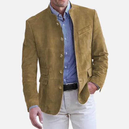 Timeless Elegance – Classic Italian Men's Jacket