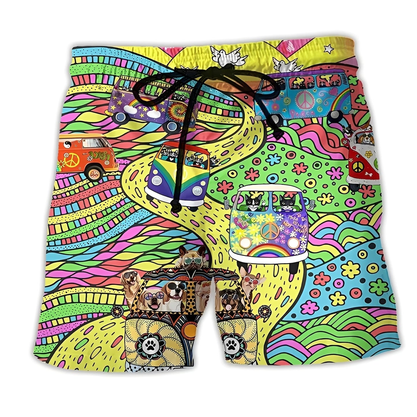 Wesley - Trendy Men's Swim Shorts
