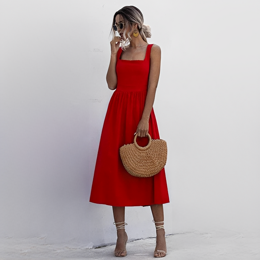 Lenna - Stylish Sleeveless Women's Summer Dress