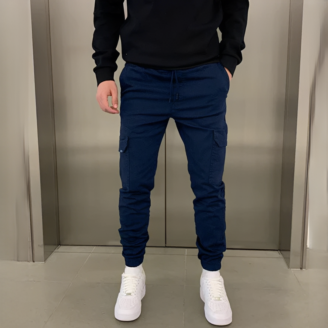 Khalid - Men's Elastic Cargo Pants