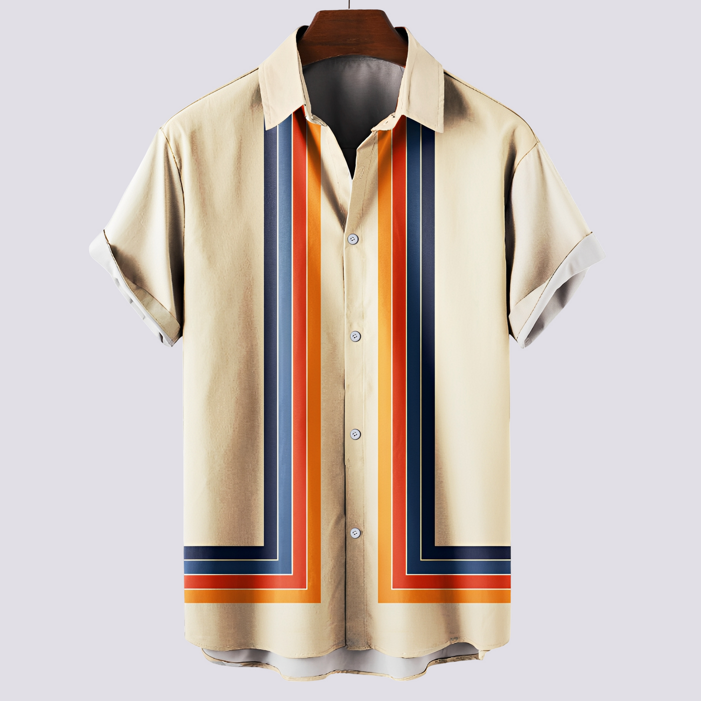 Shawn - Classic Printed Shirt for Men