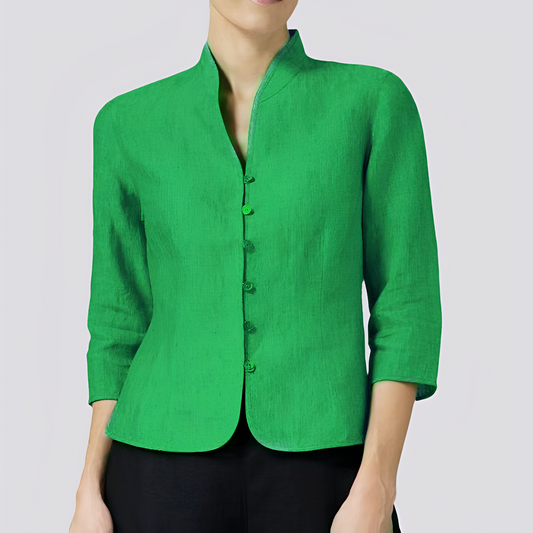 Alesha - Timeless Long Sleeve Women's Blouse