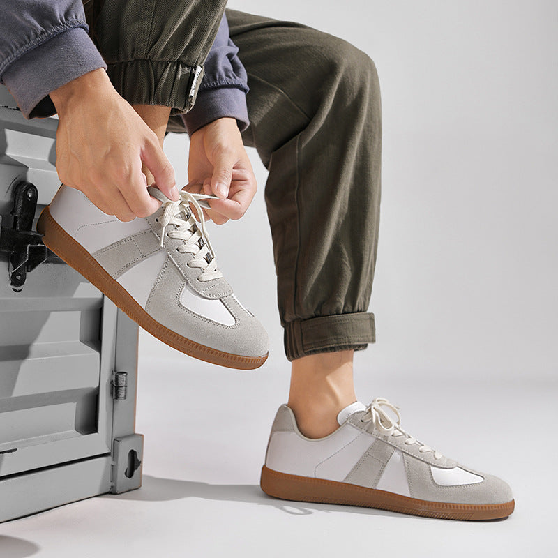 Gino - Timeless men's sneakers with a cushioned, soft sole