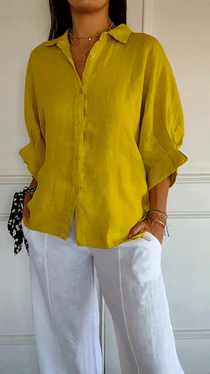 Madison - Stylish blouse with a timeless design and buttons