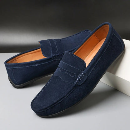 Alex – Suede Moccasins with Timeless Style