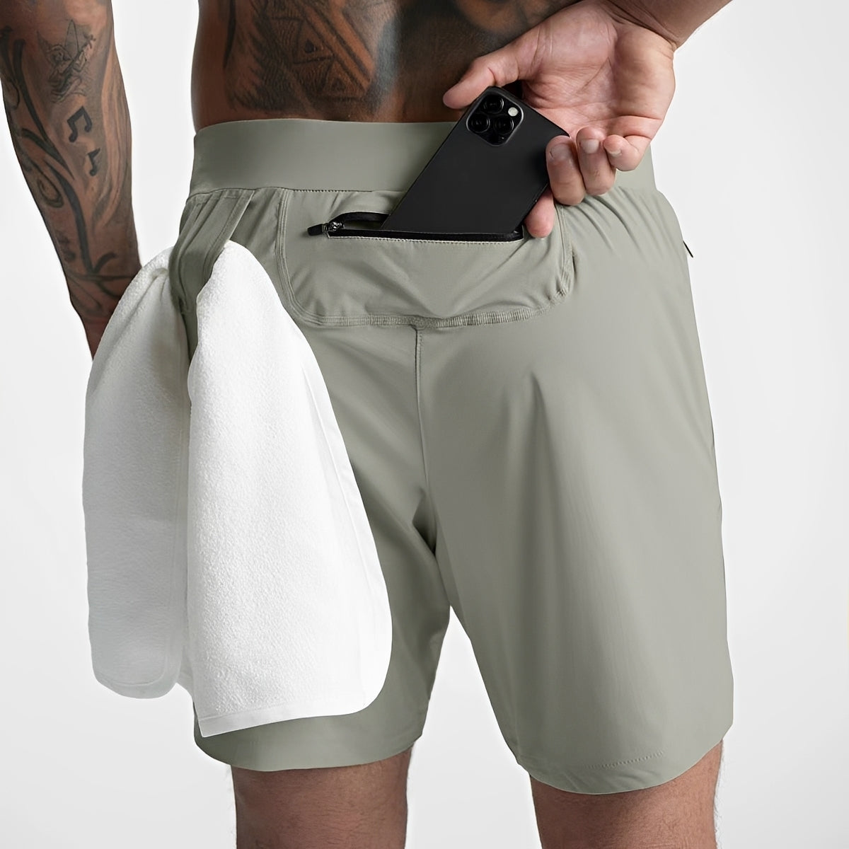 Charles - Quick-Drying, Breathable Sports Shorts for Men