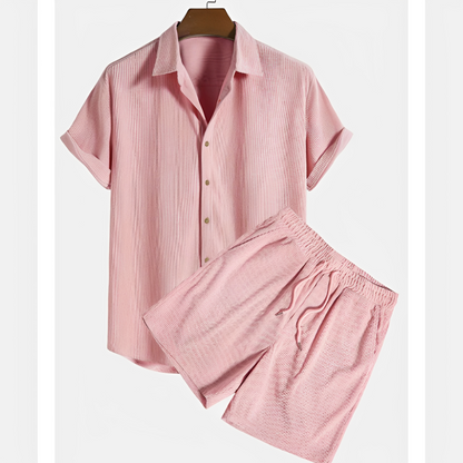 Charley - Casual Two-Piece Corduroy Set for Men