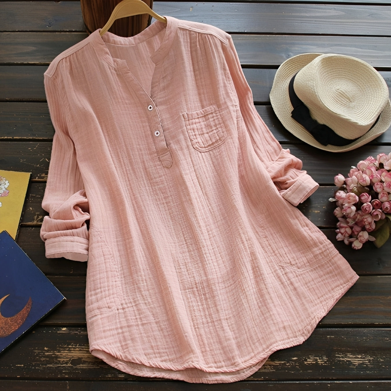 Claudia - Casual, Comfy Blouse for Women