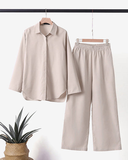 Beth - Cozy Linen Set for Summer