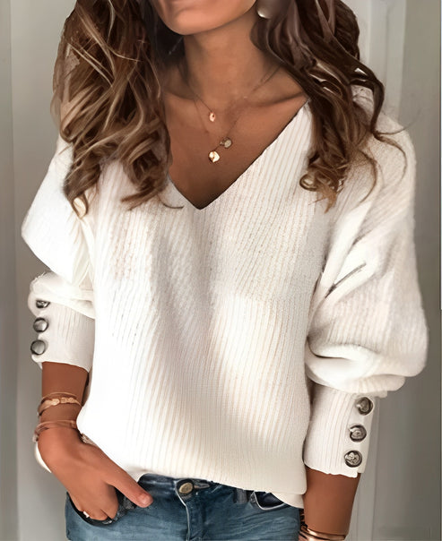 Beck - V-neck Knit Sweaters