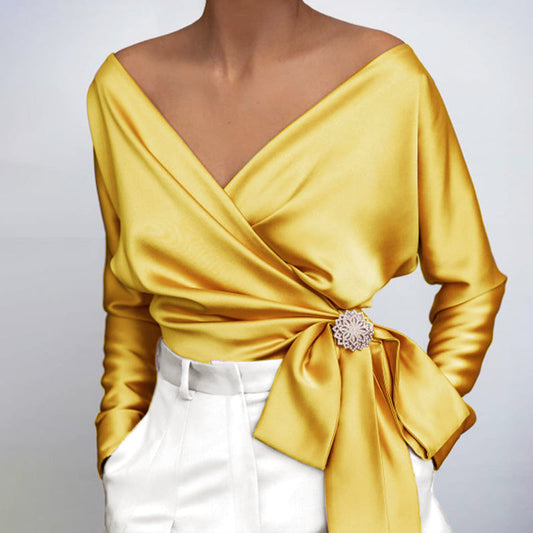 Alayah - Lightweight Silk Summer Blouse