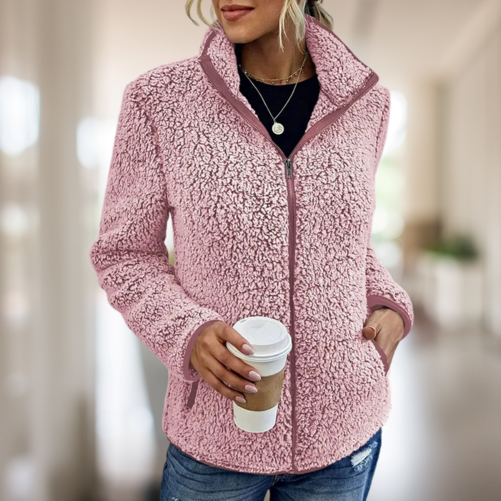 Katie – Premium fleece jacket with zipper