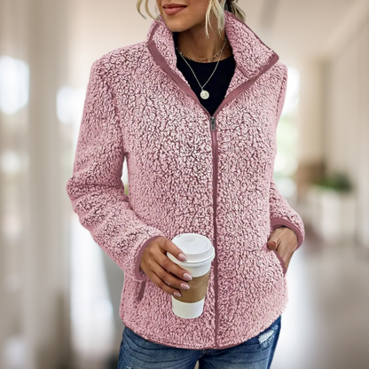 Katie – Premium fleece jacket with zipper