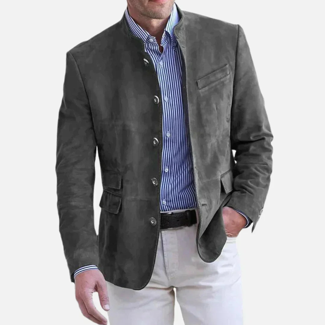Timeless Elegance – Classic Italian Men's Jacket