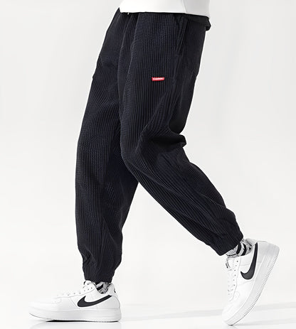 Nicholas – Modern corduroy jogger pants for men