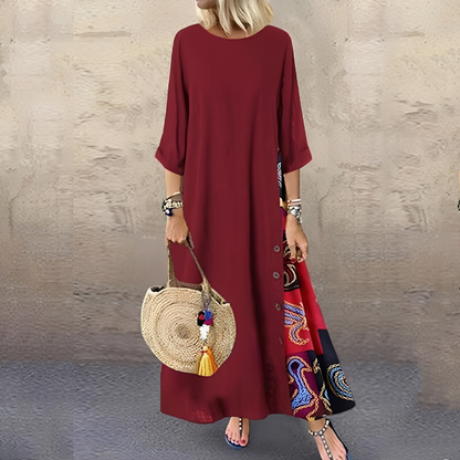 Abby - Classic floral dress for women