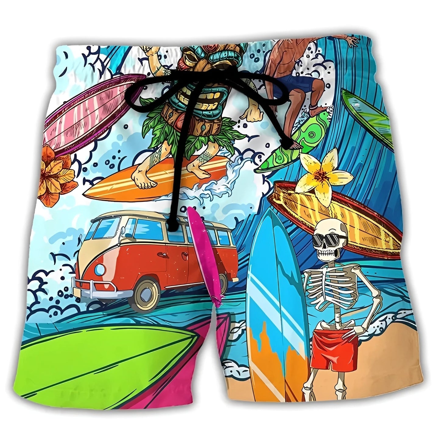 Wesley - Trendy Men's Swim Shorts