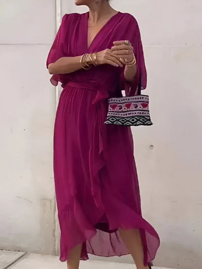 Seraphina – Midi Dress with Quick Style Closure