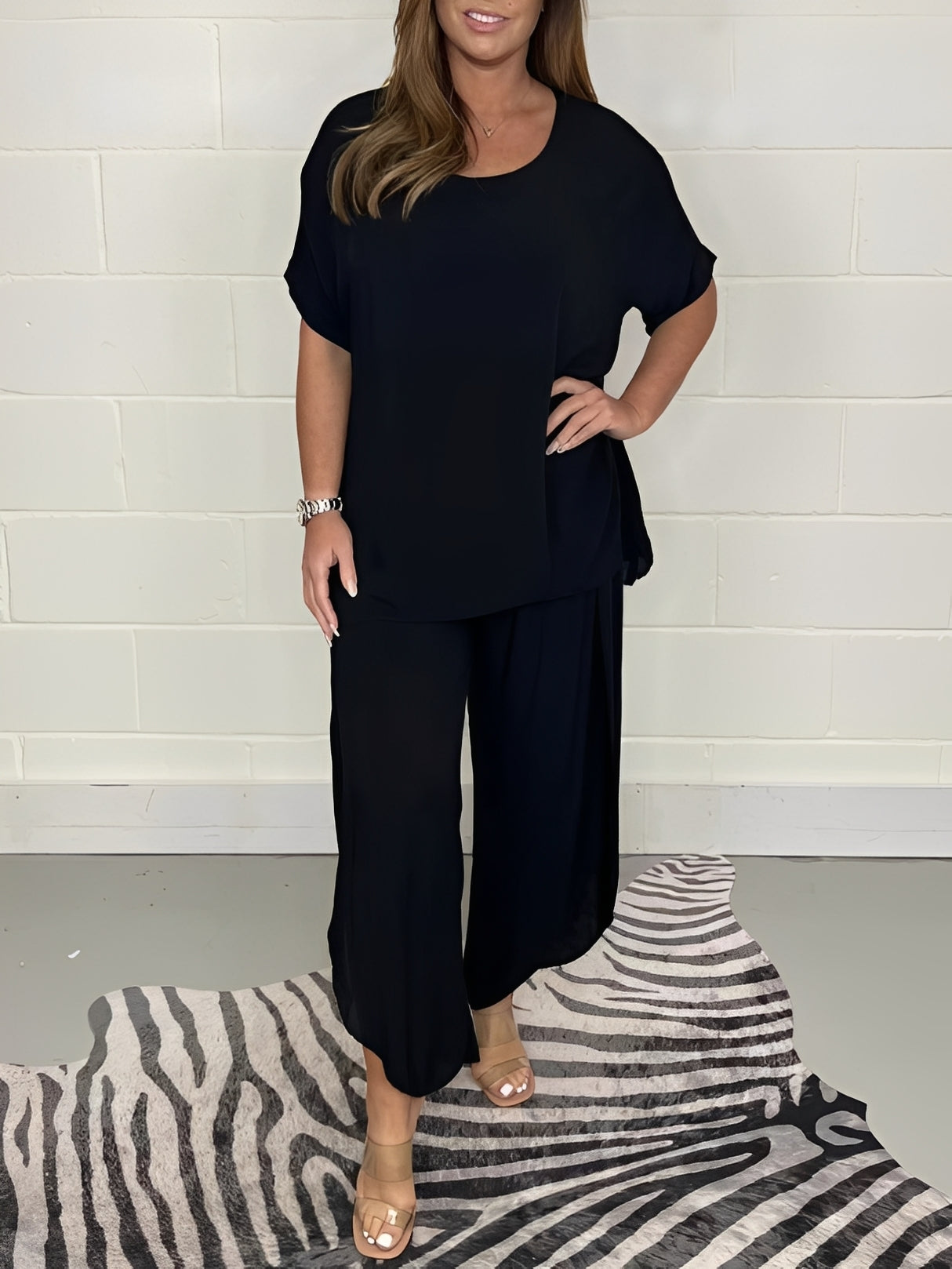 Mollie - Casual, loose-fitting two-piece set for women