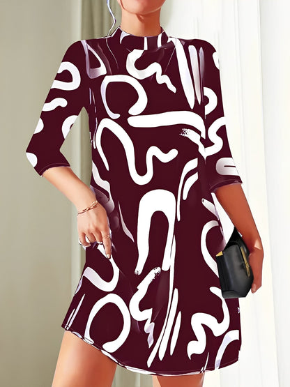 Kathryn - Stylish printed dress for women