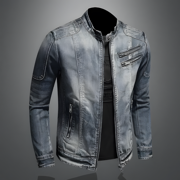 Octavian - Men's retro denim jacket