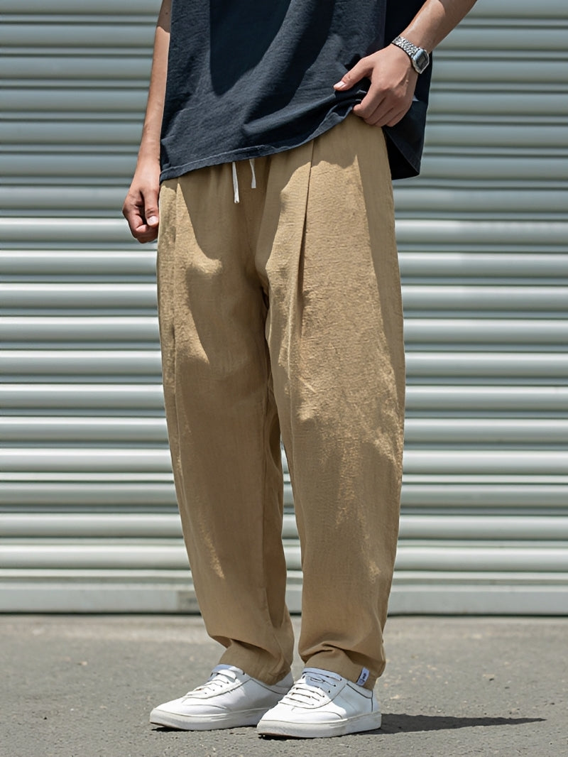 Jackson - Wide, Straight-Cut Pants for Men