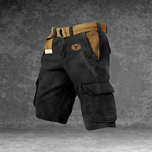 Cole - Sturdy Cargo Shorts for Men, Ideal for Adventures