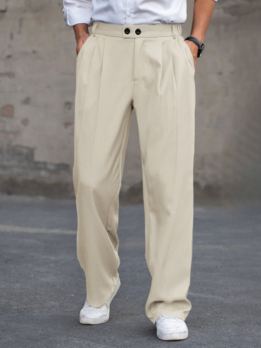 Dexter - Casual Pants with Wide Leg for Men