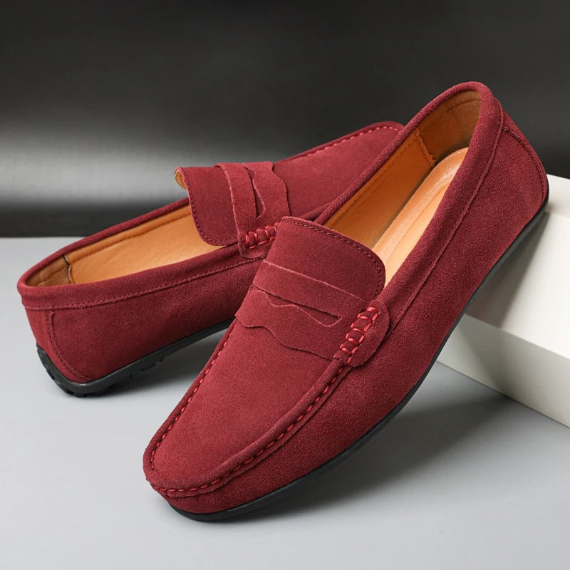 Alex – Suede Moccasins with Timeless Style