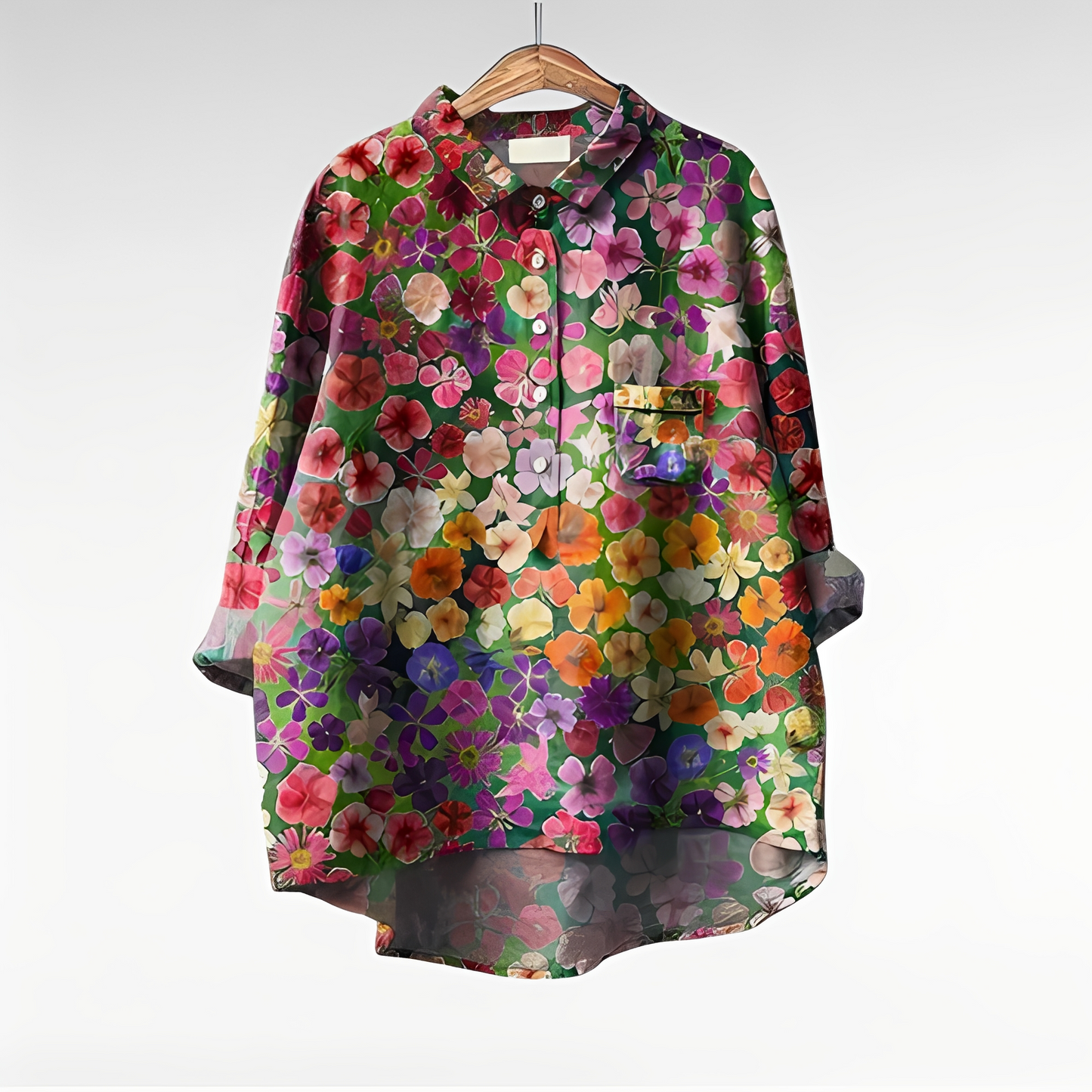 Mecah - Women's Classic Floral Blouses