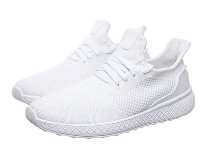 Wim - Stylish white canvas shoes for men