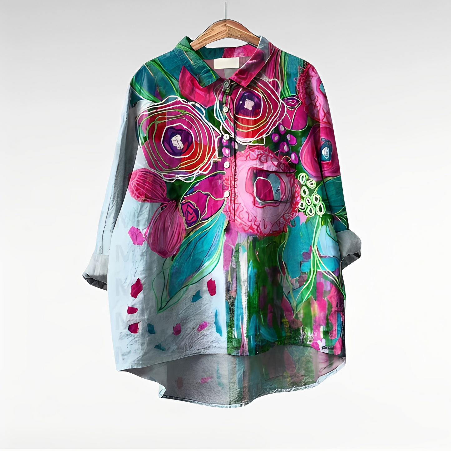 Mecah - Women's Classic Floral Blouses