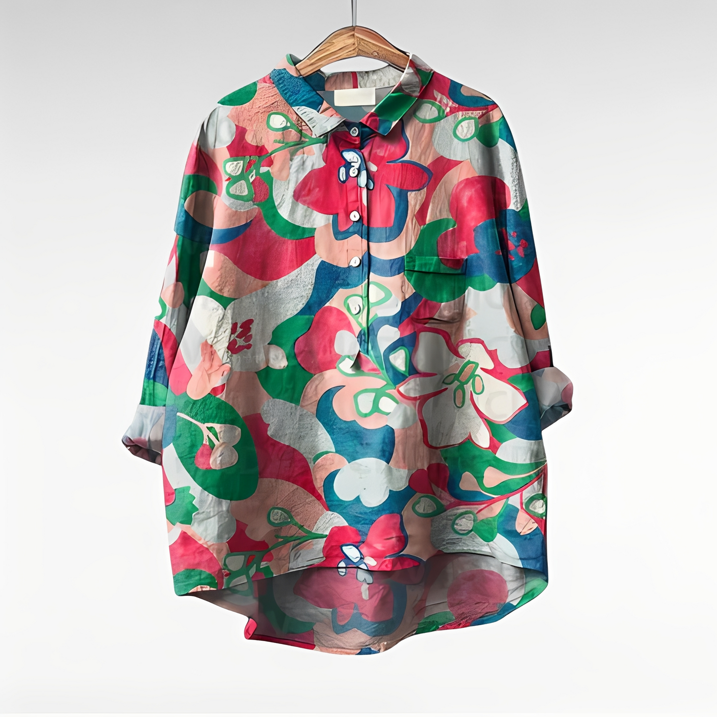 Mecah - Women's Classic Floral Blouses